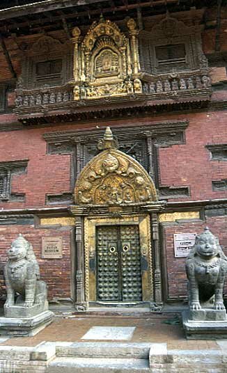 Patan Museum entrance