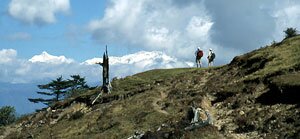 Singalila Ridge - looking towrads the Kangchenjunga range